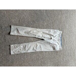 Old Navy Men's Slim Fit Built-In Flex Cotton Beige Casual Pants, Size 32 x 32